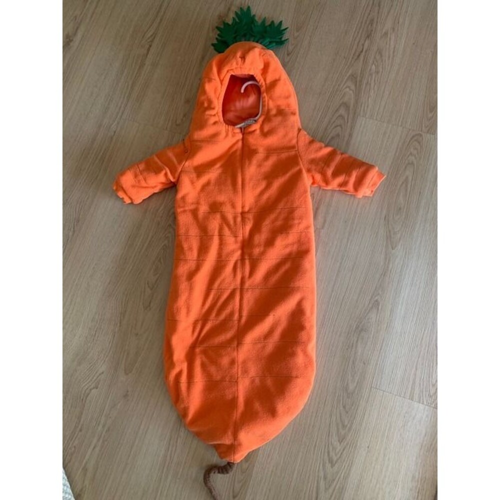 Baby Carrot Costume sleepsack 6-9M